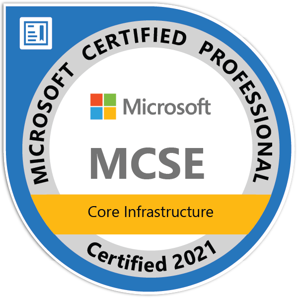 MSCE Core Infrastructure